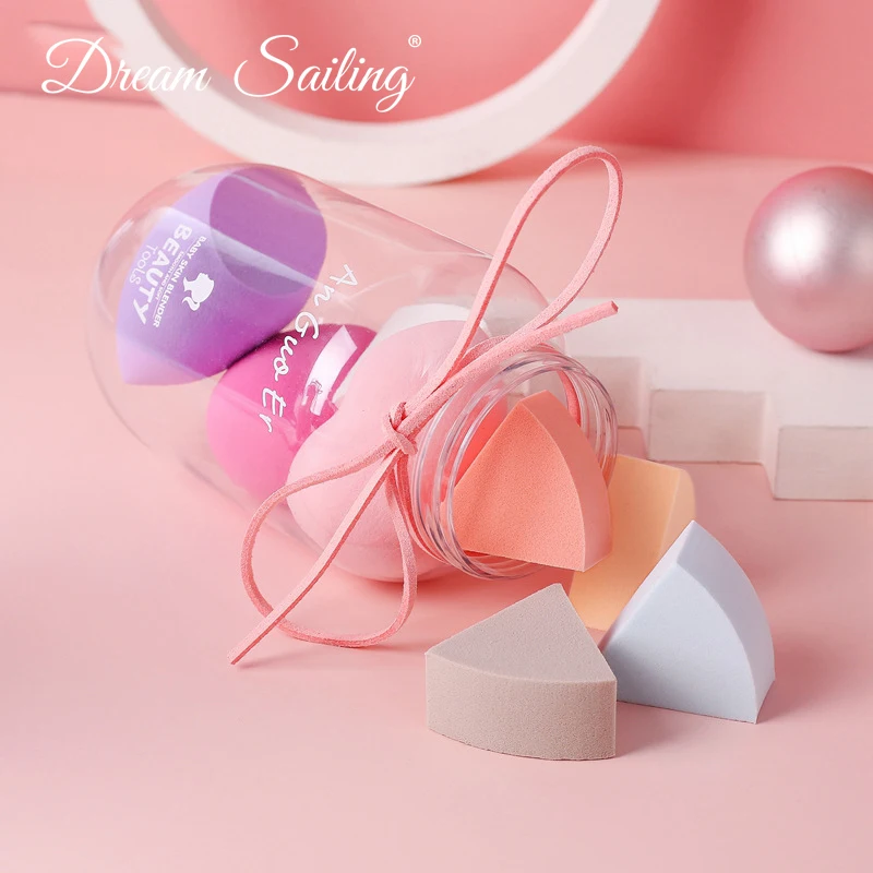 Make Up Tools 8 pcs Sponge Professional Cosmetic Puff Cute Foundation Concealer Powder Beauty Sponge Puff Cosmetic Accessories