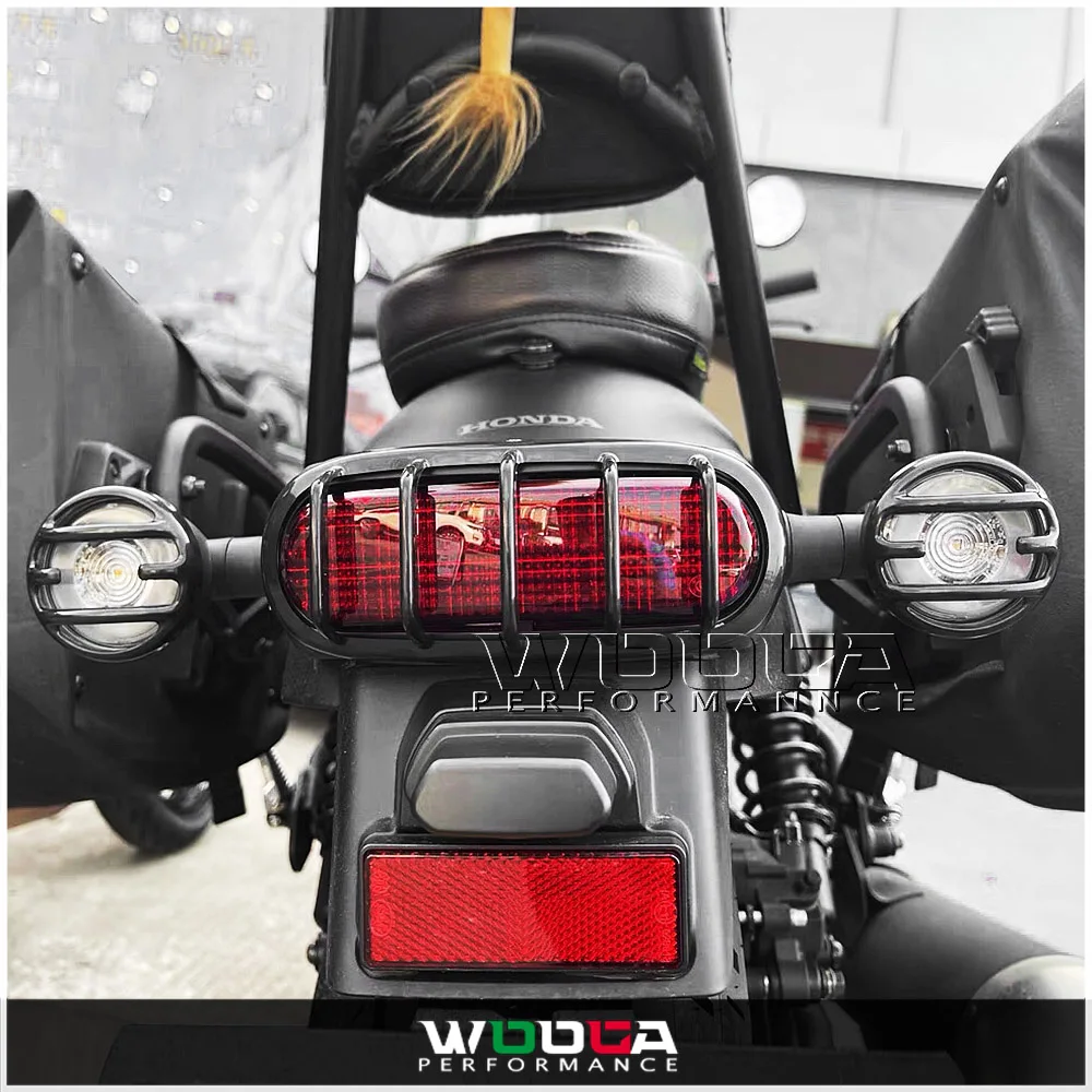 For Honda 2020-2023 Rebel CMX 250 300 500 1100 Front Rear Turn Signal Light Protection Indicator Guard Brake Tail Light Cover