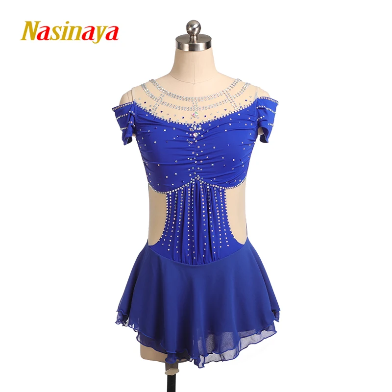 

Nasinaya Figure Skating Dress Customization Competition Women's Children's Rhythmic Gymnastics Performance Indian Style Clothing