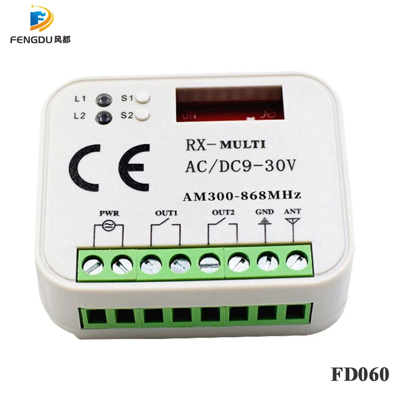 Multifrequentie 280-868Mhz Ditec Doorhan Hormann Sommer Universele Garagedeur Afstandsbediening Ontvanger