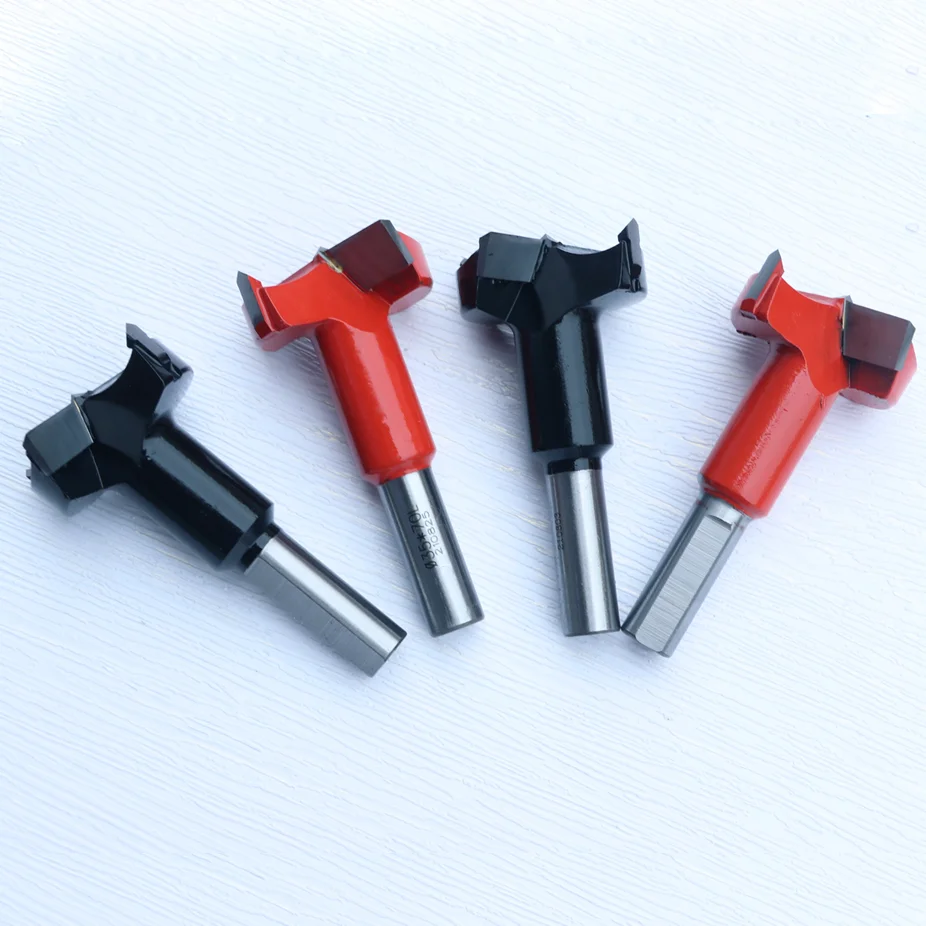 TCT Head 4 Flutes Industrial Hinge Boring Bits Gang Drill for 35mm Holes  Woodworking Tools Multi Rows wood boring Machines