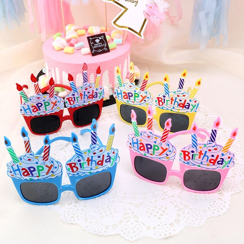 Birthday Party Sunglasses Funny Hawaiian Glasses Tropical Fancy Dress Bride Birthday Party Carnival Christmas Halloween Gift