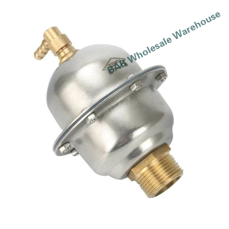 304 Stainless Steel Heating Automatic Exhaust Valve bleeder valve DN15 DN20 DN25 in low pressure brass air release valve