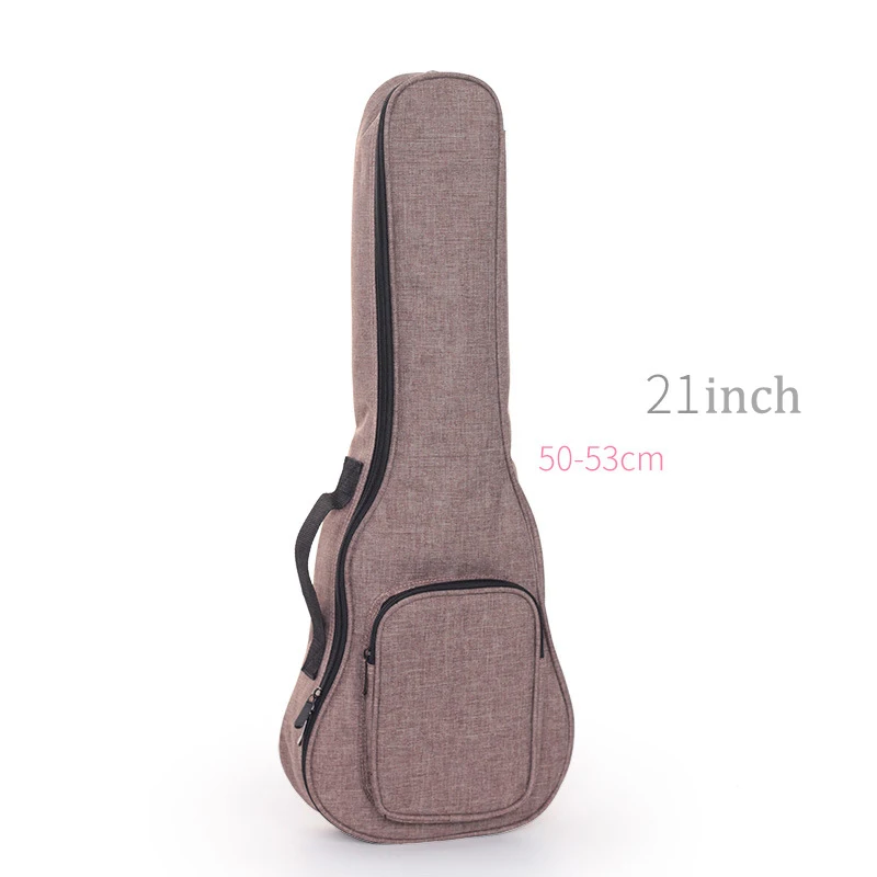 Thicken Soprano Concert Tenor Ukulele Bag Case Handbag 10MM 21 23 26 Inch Ukelele Mini Guitar Accessories Parts Gig