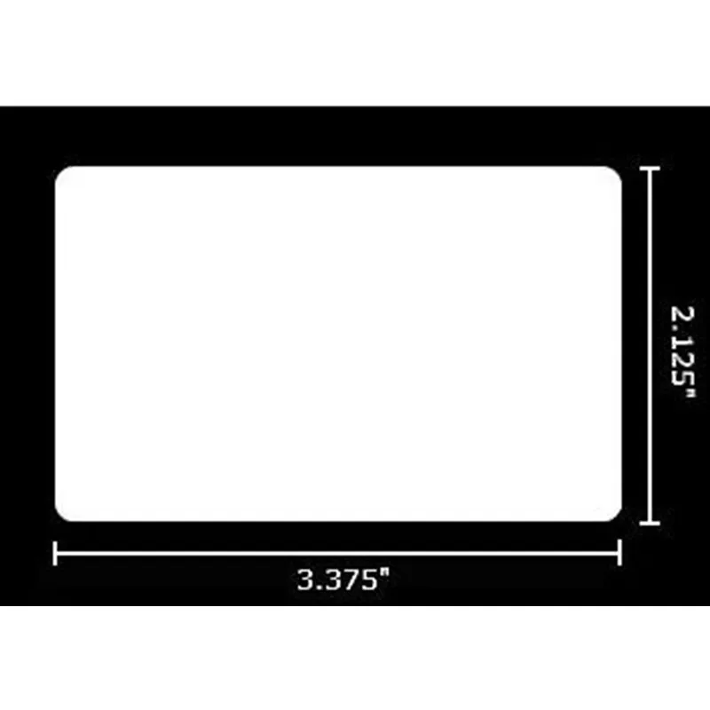 

Plastic Blank PVC Card for Zebra Evolis Datacard Fargo Hiti IDP Card Printers 250 Pcs 1 Box