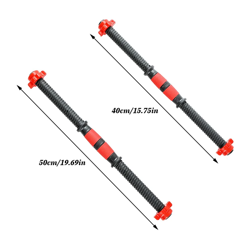 Dumbbell Bar Connecting Steel Tube With Non-Slip Grip Arm Strength Training Barbell Rod Lifting Bar Gym Fitness Equipment