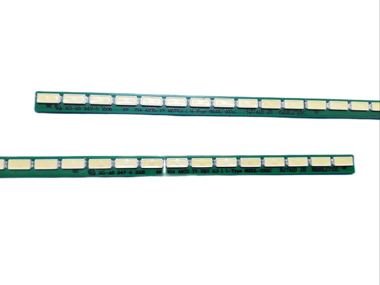 

2pcs LED Backlight Strip for LG 49UB8800 49UB8200 49UF695V 6922L-0128A 6916l1722C 6916l1723C 49UB820V 49UB850V 49UB830V 49UB8300