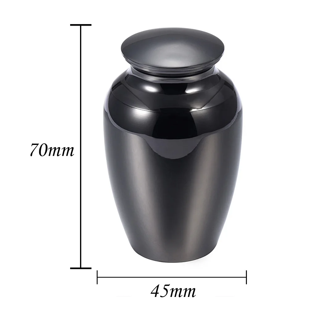 Cremation urn for pet ash holder keepsake angel wings dog paw print commemorative urn custom name date aluminum alloy ashes jar