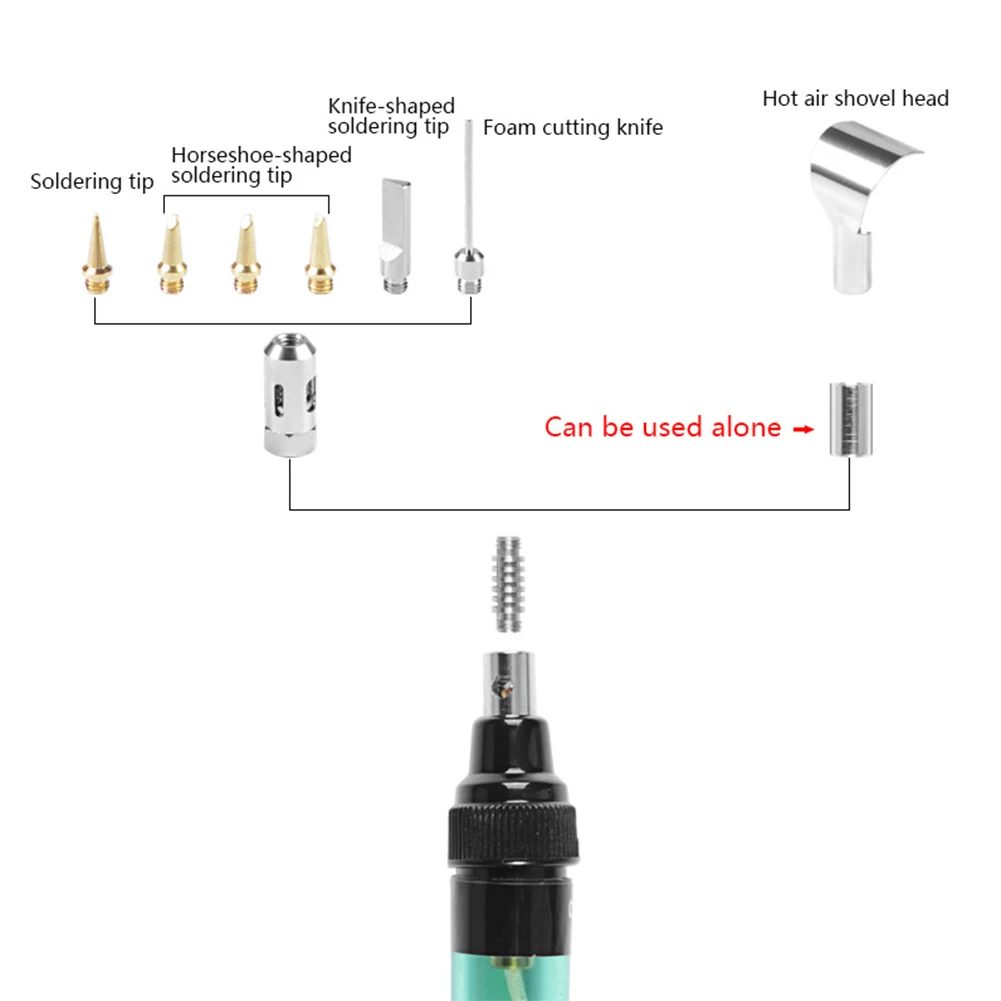 1300 Celsius Butane Gas Welding Soldering Irons Welding Pen Burner Blow Torch Gas Soldering Iron Cordless Butane Tip Tool