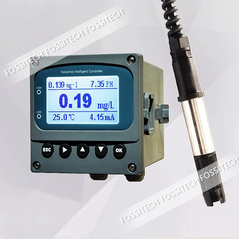 

YL-1800 Online Residual Chlorine Tester PH Monitoring Meter Dissolved Oxygen Meter 4~20mA Residiual Chlorine Sensor Controller