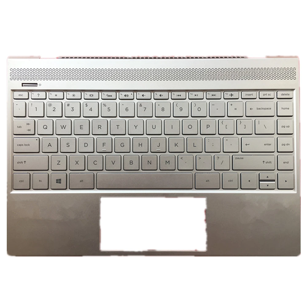 Imagem -04 - Teclado do Portátil Superior Case Parte Superior Traseira Lcd Capa Inferior Case Escudo para hp Envy 13-ad 13-ad000 13-ad100 Preto Eua
