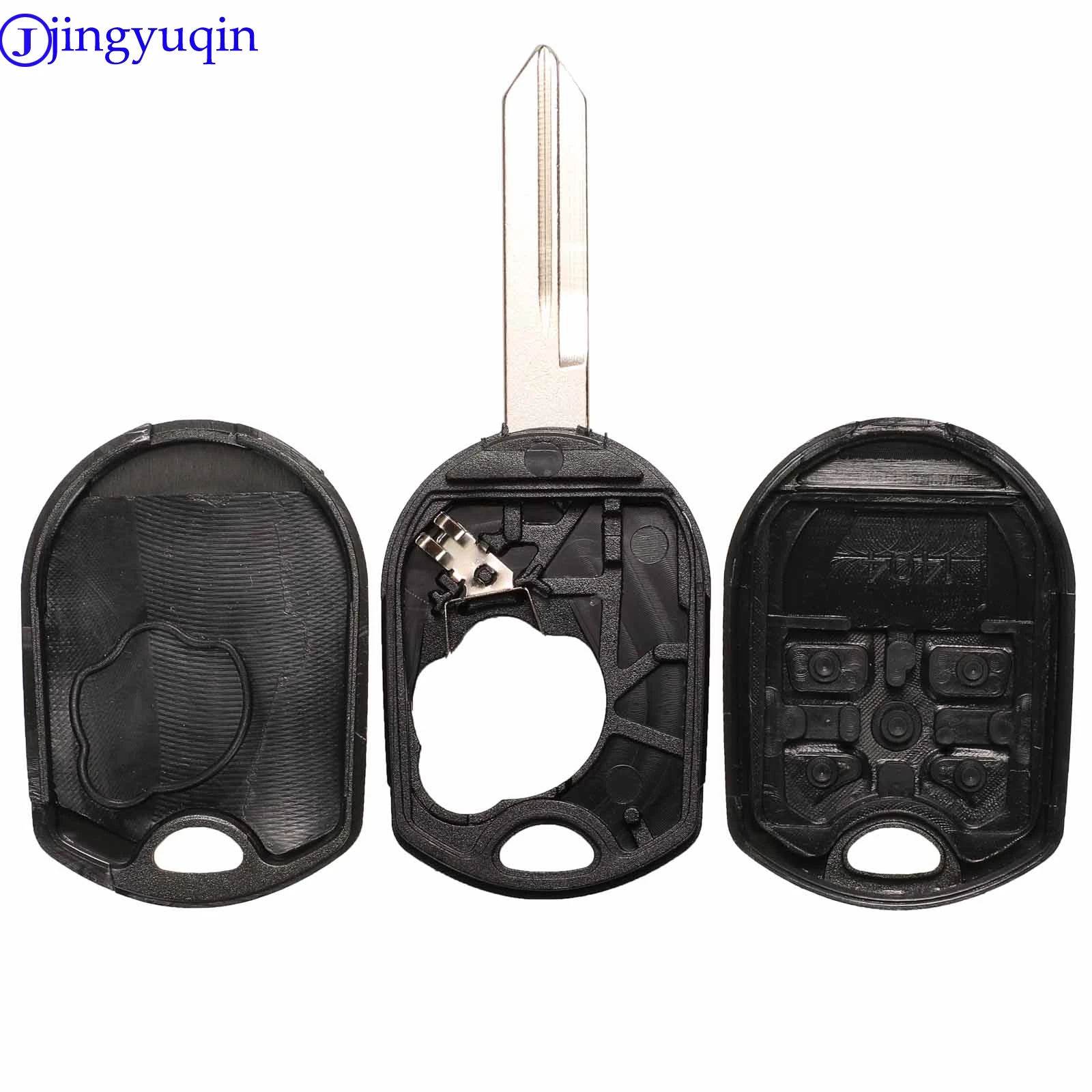 jingyuqin 3/4/5 B Remote Car Key Shell Cover Fob For FORD Expedition Mustang F150 F250-350 Super Duty Keyless Case