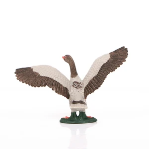 شخصيات عمل بلاستيكية للأطفال مزرعة محاكاة نموذج الدواجن الدجاج بطة أوزة الديك مزرعة سلسلة اللعب أعلى 8 مبيعات الديك القاتل - رقم 6