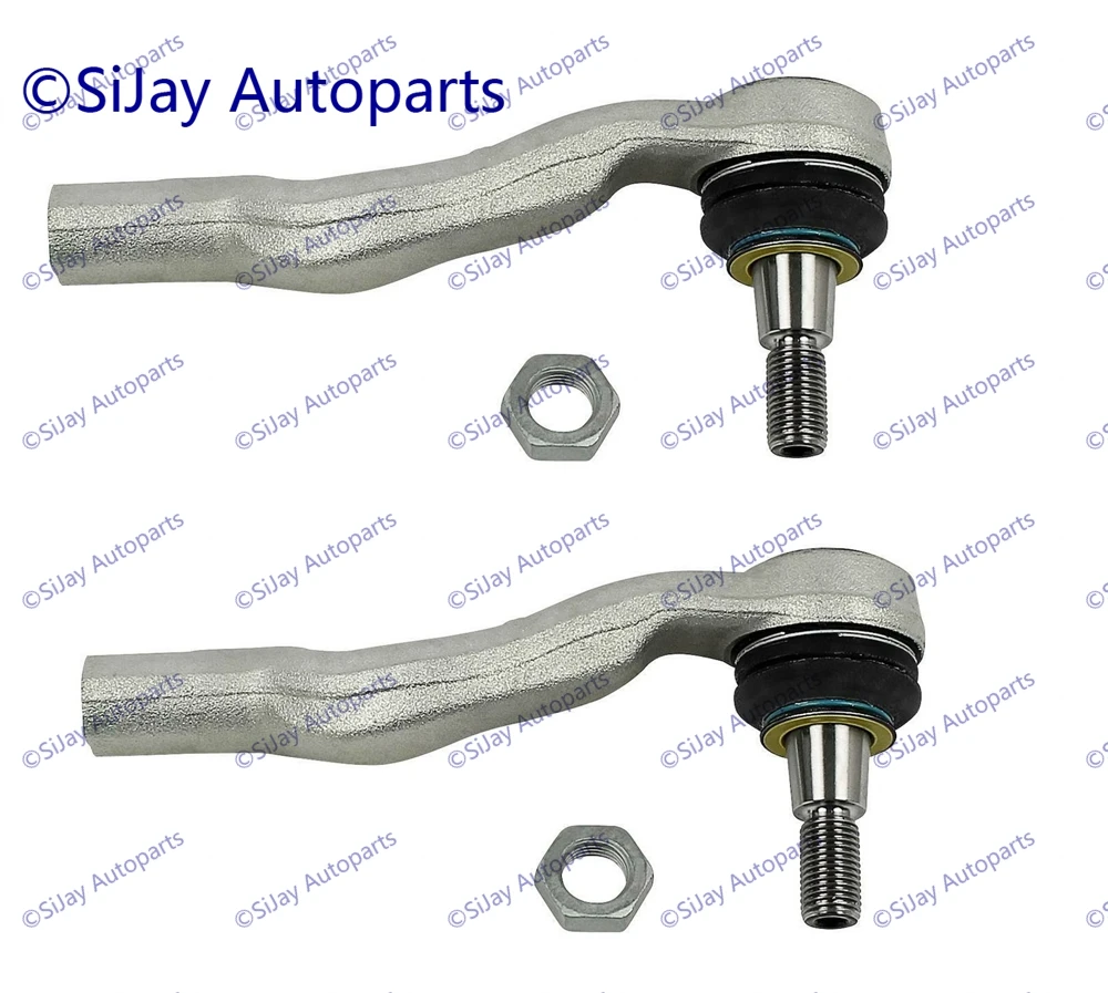 

SiJay Pair Front Axle Outer Steering Tie Rod Ends Ball Joint For Mercedes Benz Viano Vito W639 2003- 6394600448 6394600548