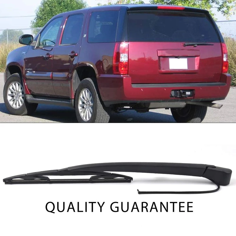 Rear Windshield Wiper Arm Blade Set for Cadillac Escalade GMC Yukon Chevy Tahoe Suburban 2007-2013 15277756