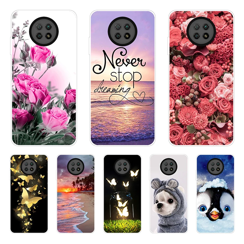 For Xiaomi Redmi Note 9 Case Note9 Silicone Soft Space Phone Cover For Xiaomi Redmi Note 9t Case TPU Note9T 9 T Fundas Coque