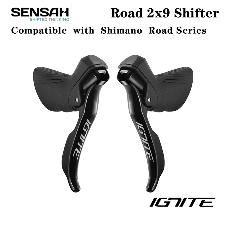 

SENSAH IGNITE Road Bike Shifter 2x8 2x9 Speed Brake Lever Bicycle R7000 Tiagra Sora sensah empire pro sensah groupset 4700 5800