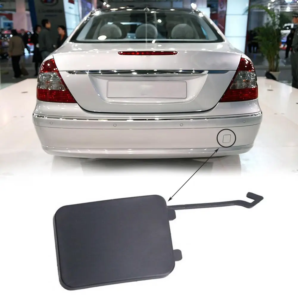 Tampa de gancho de reboque do para-choque traseiro, robusta substituição 2118801405 para mercedes-benz w211 02-06