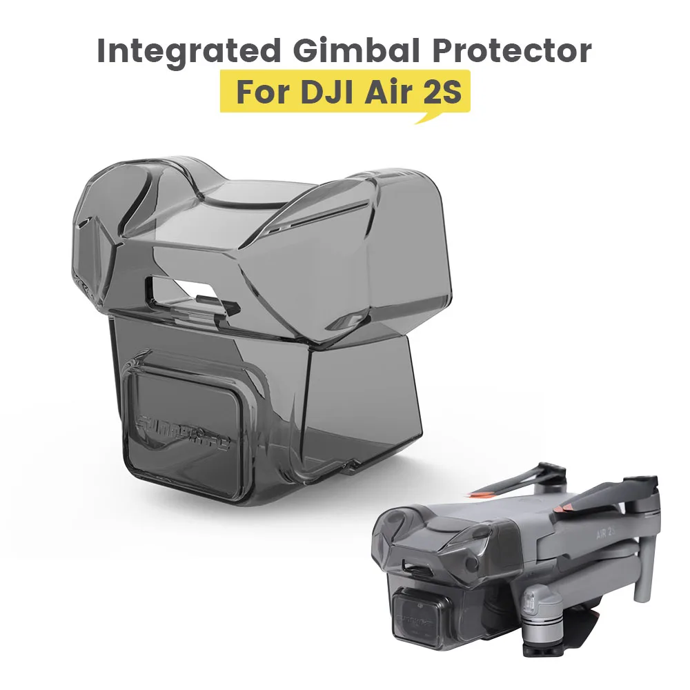 Защитная крышка объектива DJI Air 2S для Mavic Air 2/2S Gimbal Lens Vision Sensor, интегрированная защитная крышка, аксессуары