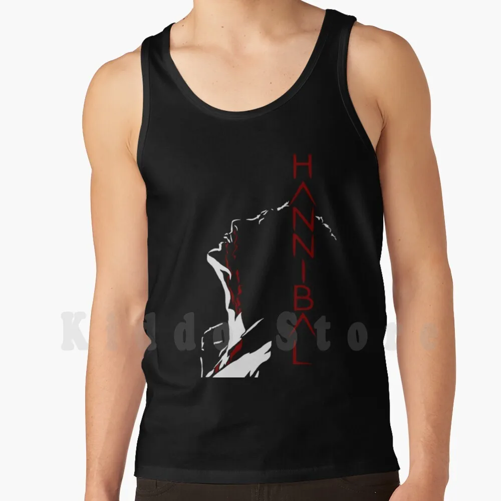 Mizumono Tank Tops Vest 100% Cotton Hannibal Hannibal Lecter Mads Mikkelsen Mizumono Blood Rain Nbchannibal Nbc Nbc