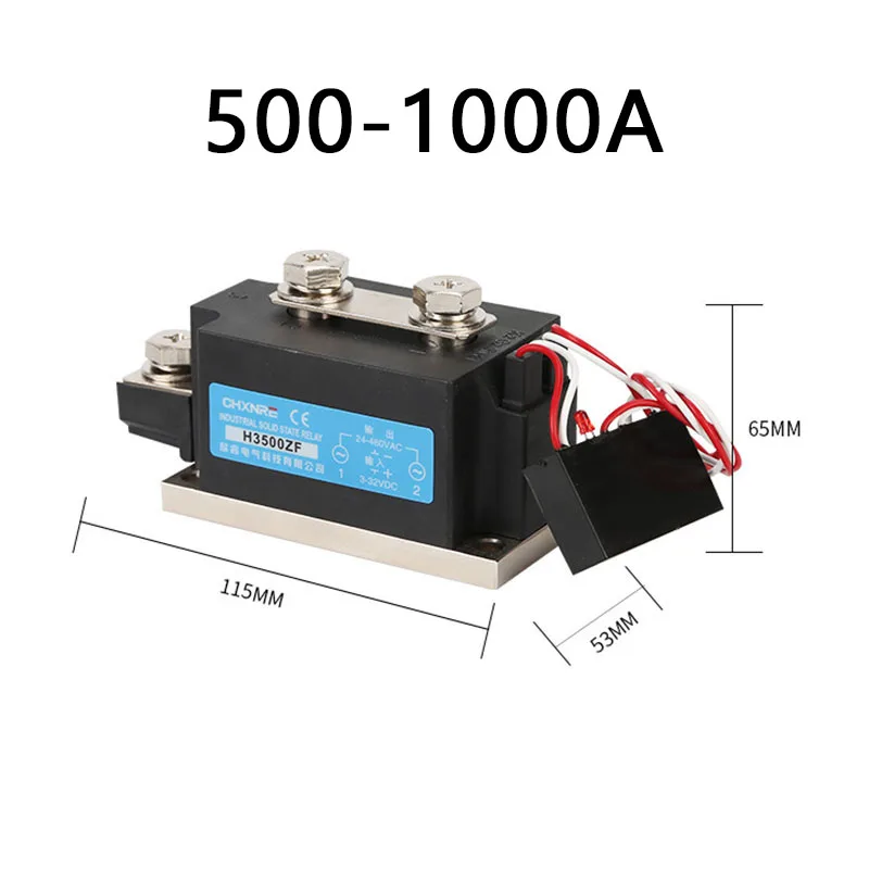 60-120A 200-400A 500-1000A Industrial high current power automotive radiator for industrial series DC to AC solid state relay