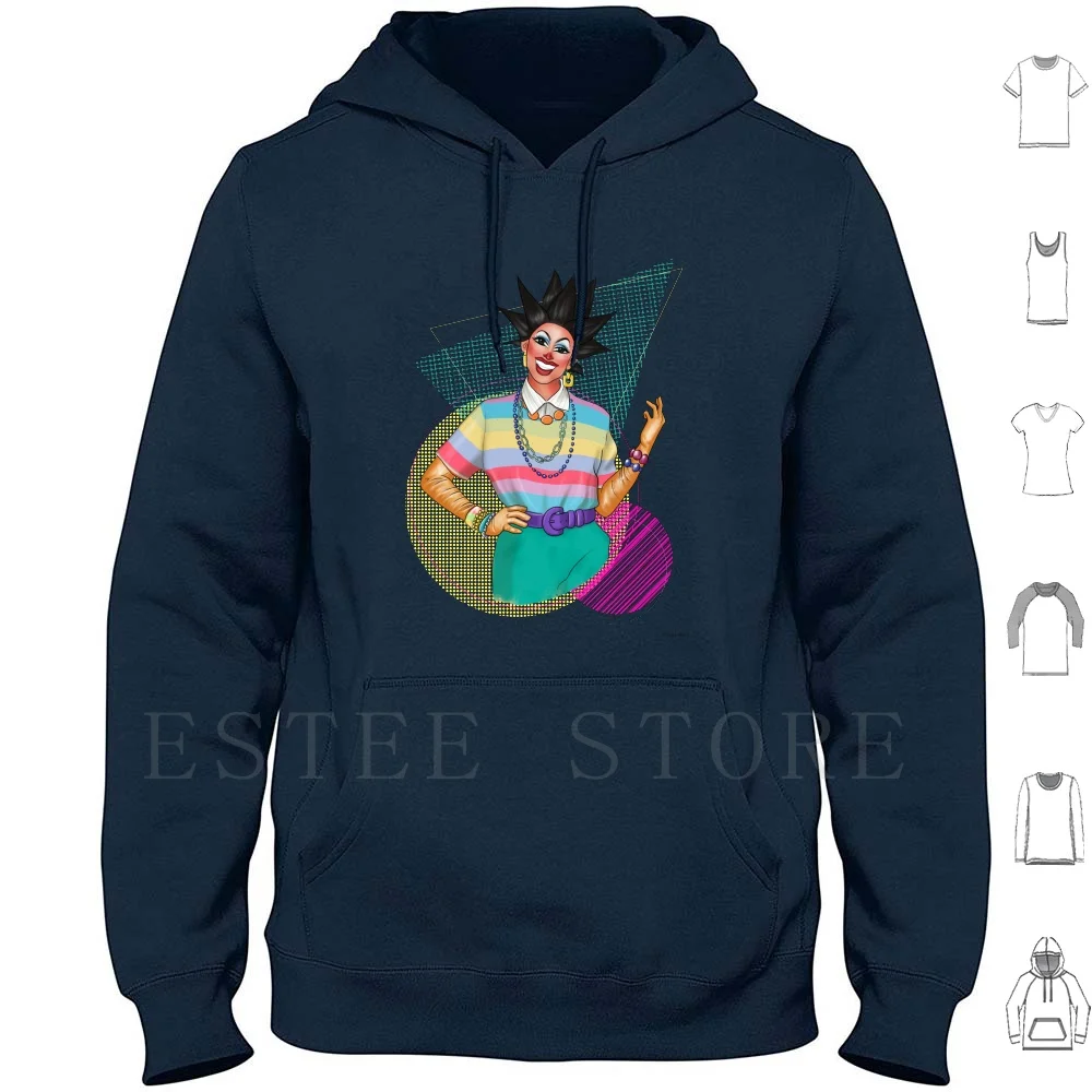 

Толстовки с капюшоном Crystal Methyd Rupauls Drag Race Petit Monstre Monter, сезон 12, ТВ Race Drag Queen, универсальная Харизма