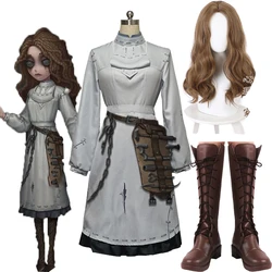 Game Identity V Cosplay Costumes Survivor Psychologist Dr. Ada Mesmer Cosplay Costume Original Clothes Suits Waist Bag Wig Shoes