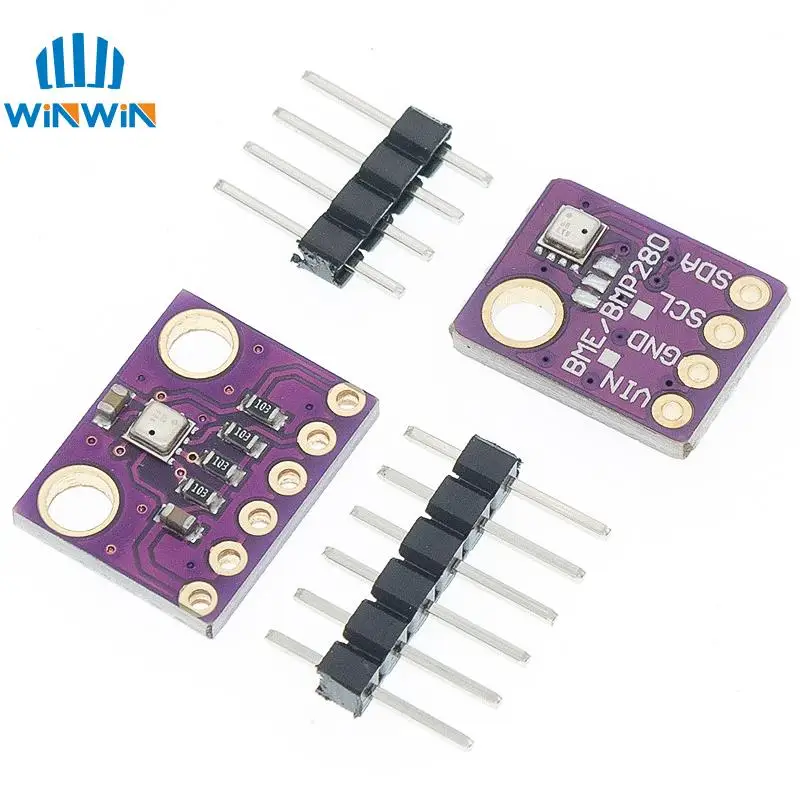 BME280 3.3V 5V Digital Sensor Temperature Humidity Barometric Pressure Sensor Module I2C SPI 1.8-5V BME280 sensor module