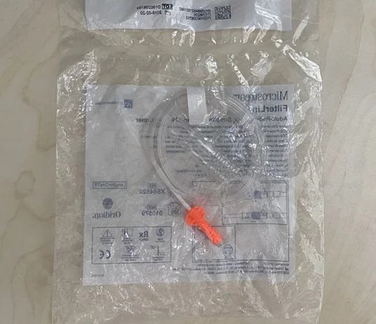 Mindray Oridion FilterLine High Humidity Adult/Pediatric Microflow Airway Sampling Tube XS04620