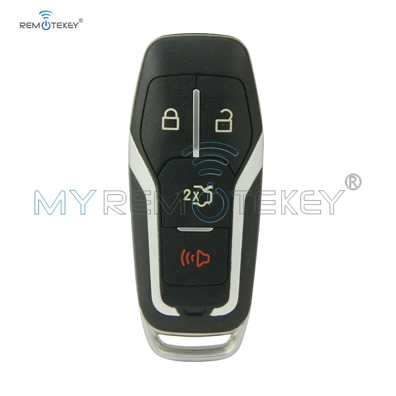 

Smart remote key case 4 button 164R8109 for Ford Edge Escap Explorer Fusion 2015 2016 2017 M3N-A2C31243800 key shell Remtekey