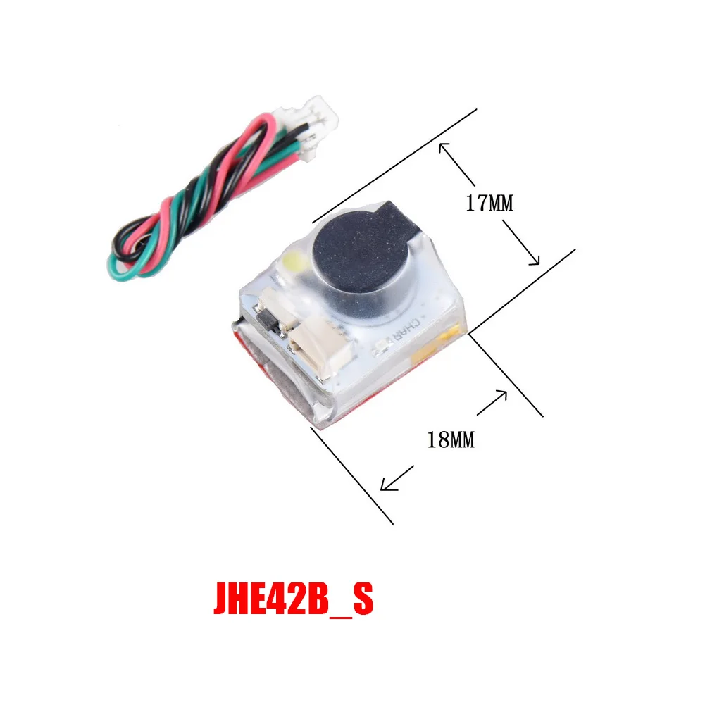 Finder JHE42B JHE42B_S JHE20B 5V Super Lauter Summer Tracker 110dB Mit LED Summer Alarm Für FPV Racing Drone Flight Controller