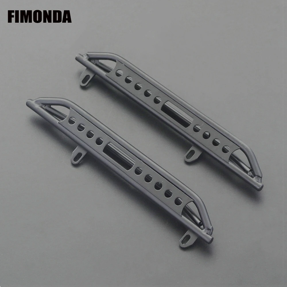 

2Pcs Metal Rock Slider Side Step Pedal for 1/10 RC Crawler Car Axial SCX10 III Gladiator JT JLU Wrangler AXI03007 Upgrade Parts