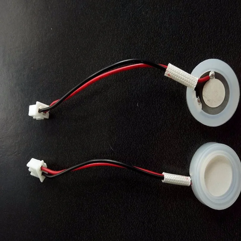 جهاز ضباب سيراميك ، 4 قطع ، 16 مللي متر ، 1.7 ميجاهرتز ، مولد ضباب بالموجات فوق الصوتية ، أقراص سيراميك مع سلك وحلقة مانعة للتسرب