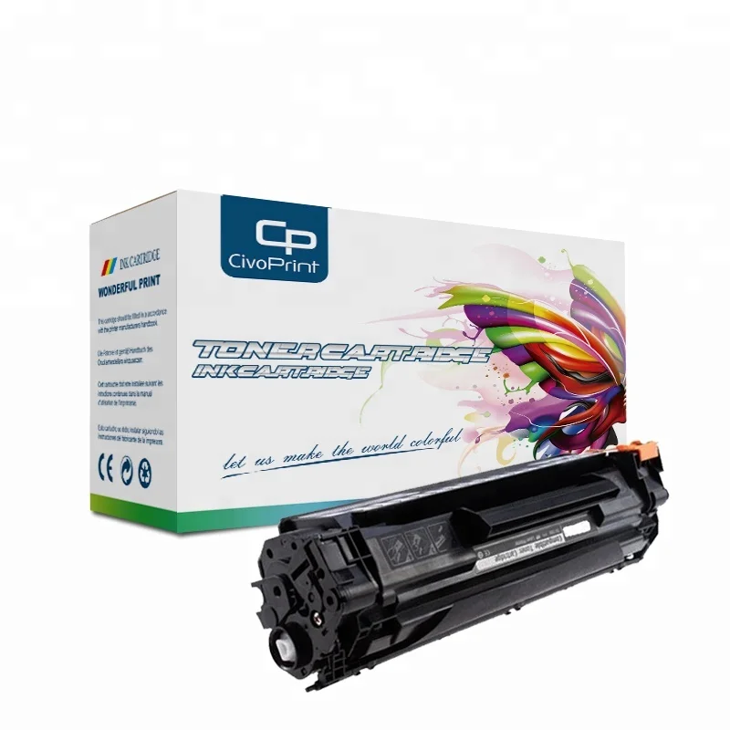 Civoprint-Cartouche de toner pour HP LaserJet P1005 P1006 P 435 1005 P1009, CB435A 35A CB 435A CB435 1006 A, poudre d'imprimante