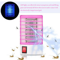 Electric Anti-mosquito Lamp Silent Energy-saving LED Killer Trap EU/US Plug Socket Mosquito Fly Bug Insect Trap Killer Light