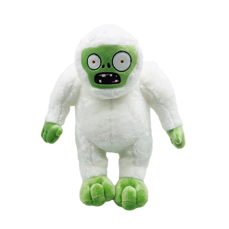 1pcs 30-35cm Plants vs Zombies Plush Toys Doll PVZ ZOMBIE YETI Plush Soft Stuffed Toys for Children Kids Christmas Gifts