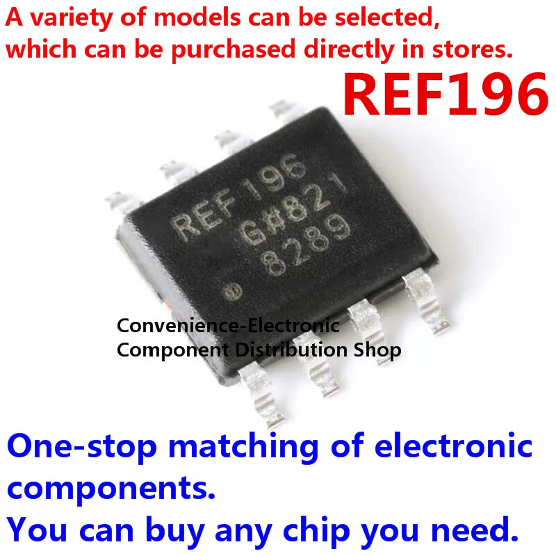 

2PCS/PACK REF196 SMD REF196GSZ REF196GSZ-REEL SOIC-8 3.3V Precision Micro-power Low Voltage Reference