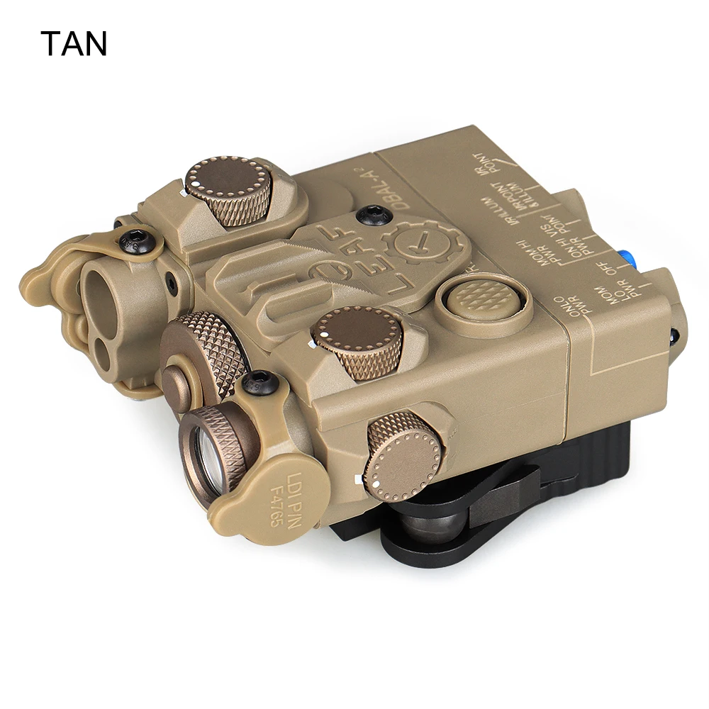 

DBAL-A2 Dual Beam Aiming Laser IR & Red Laser LED White Light Illuminator Nylon Version GZ15-0139