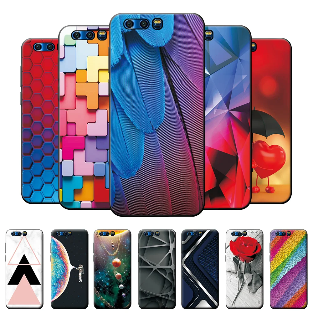 Case For Honor 9 Case Cover For Huawei Honor 9 STF-L09 Case Silicone TPU Back Cover on Honor9 Honor 9 Phone Case Bumper 5.15