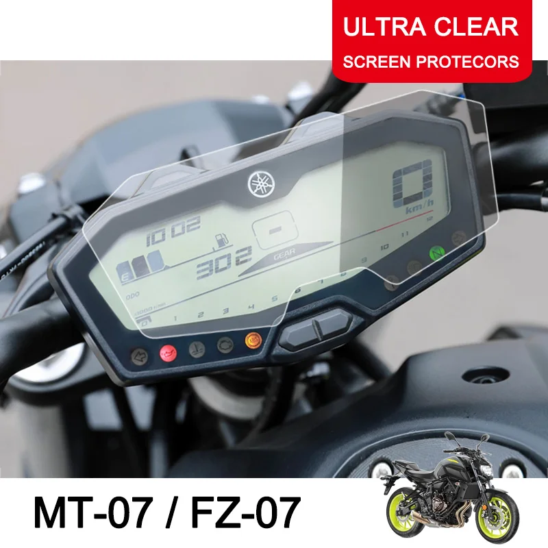 Motorcycle Cluster Scratch Protection Film Cluster Screen Protector for Yamaha MT07 MT 07 MT-07 FZ07 FZ 07 FZ-07