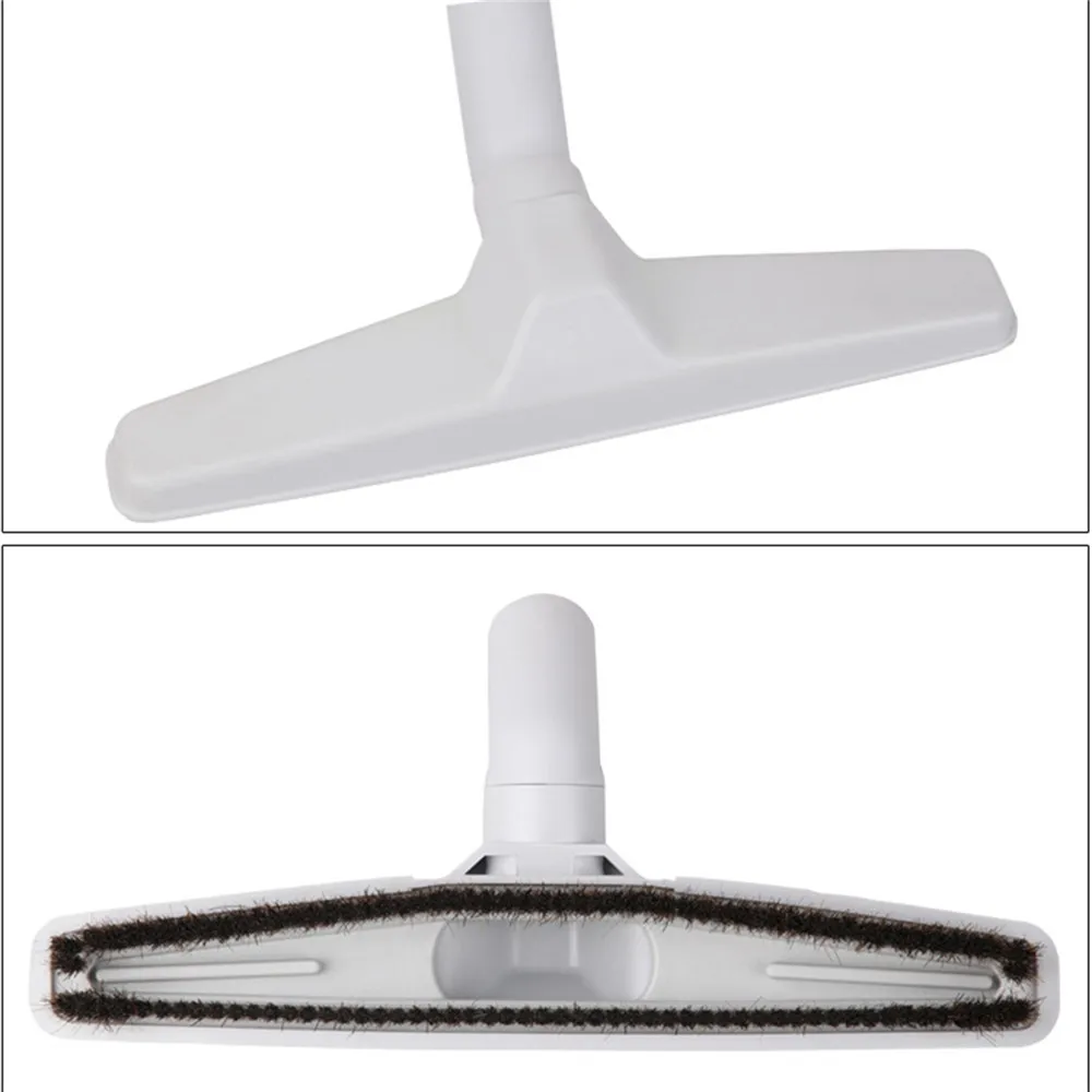 مكنسة كهربائية مع فرشاة أرضية وفرشاة شعر حصان وفرشاة أرضية خشبية وواجهة قطر داخلي 32 مللي متر