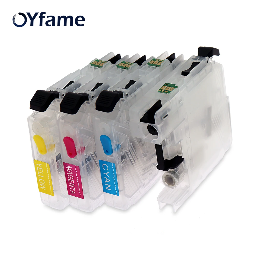 OYfame LC103 LC105 LC107 refillable ink cartridge for brother MFC- J4310DW J4410DW J4510DW J4610DW J4710DW J6520DW J6720DW