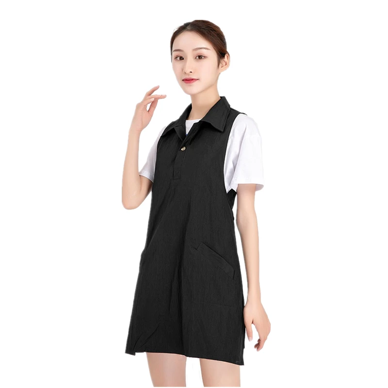 Salon Special Hairdressing Apron Hairdresser Perm Dyeing Oiling Workwear Barber Assistant Nail Shop Restaurant Slim Work Apron