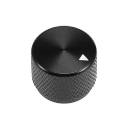 1pcs 20x15.5mm Aluminium Alloy Potentiometer Rotary Knob Knurled Shaft Hole Black Red Golden Silver Blue
