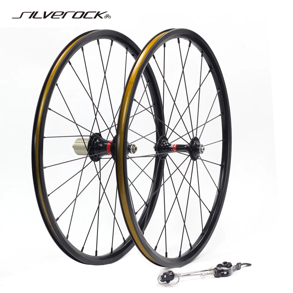 

SILVEROCK Alloy Wheels 20" 451 406 Novatec 74m 100mm 130mm V Caliper Rim Brake for Folding Recumbent Bike Minivelo Wheels