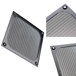 Computer Mesh Black PC Case Fan Stainless Steel Cooler Dust Filter Dustproof Case Cover Multi-Functional 120x120mm
