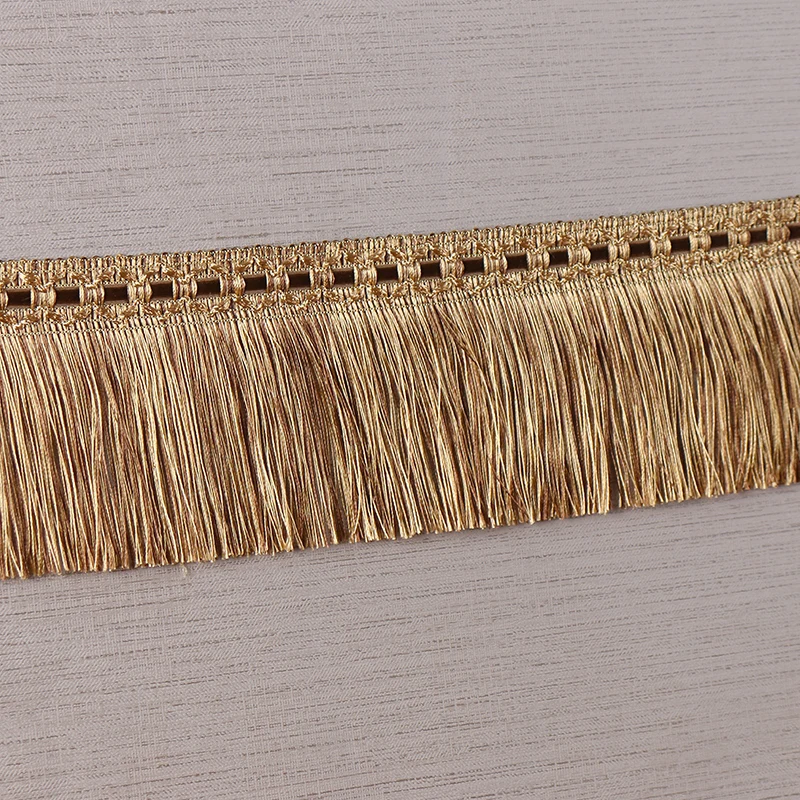 12m Long Fringe Tassel Lace Trim Embroidery for Clothing Sewing Curtain Accessories Fringes Ribbon Decoration Tassels Trimmings