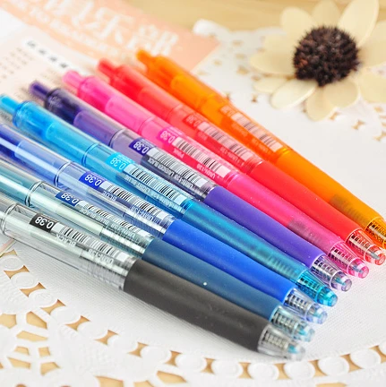 

5PCS WUMEI Japan Imported MITSUBISHI UM-138 Color Gel Pen Signing Pen 0.38mm