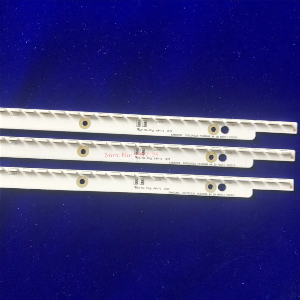 3V 6V LED قطاع ل UA32ES5500R UE32ES5507 UE32ES5530 UE32ES5557K 2012SVS32 7032NNB 44 2D V1GE-320SM0-R1 32NNB-7032LED-MCPCB #3