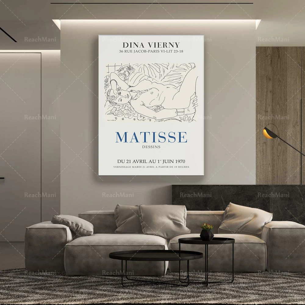 Henri Matisse Art Exhibition Digital Download Poster Large Print